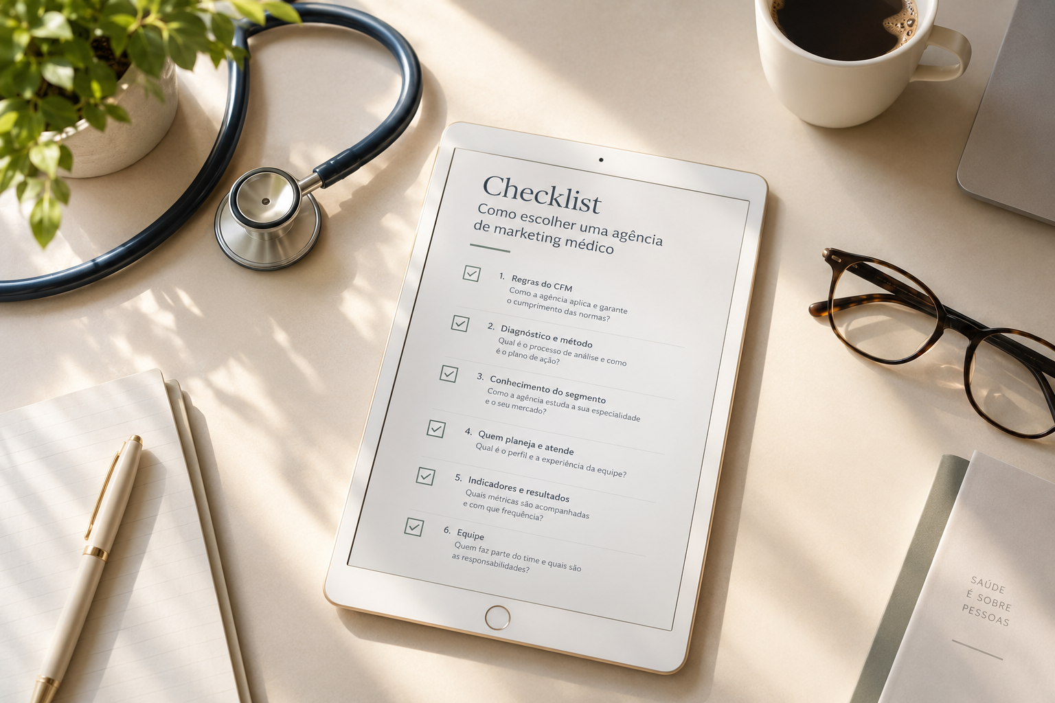 Check List Marketing Médico